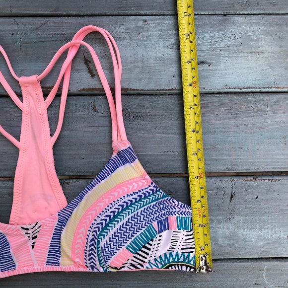 Rip Curl Modern Myth Racerback Reversible Bikini Swim Top - Picture 12 of 14